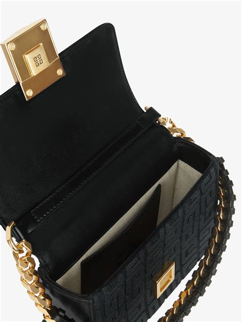 givenchy small 4g bag in box leather|Small 4G Soft bag in quilted leather with chain.